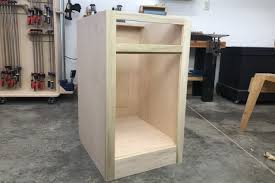 Quick and easy way to make and attach a face frame to a cabinet using pocket hole screws and glue. Making Kitchen Cabinets The Face Frame Bob Rozaieski Fine Woodworking