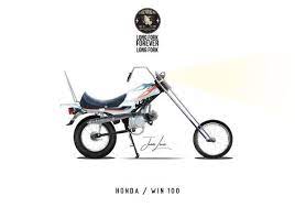 Maybe you would like to learn more about one of these? Honda Win 100 Mark Ix Chopper Kampung Concepts Motorcycle