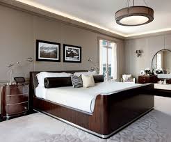 Gray and wooden bedroom, poster, gray bed toned. Masculine Bedroom Ideas Bloglet Com