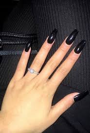 After all, women have been adding artificial length to their nails since the days of ancient egypt. Self Made Black Acrylic Nails Ballerina Shape Extra Long Acrylicnaildesigns Simpleacrylicnails Acrylic Nail Shapes Black Acrylic Nails Nails