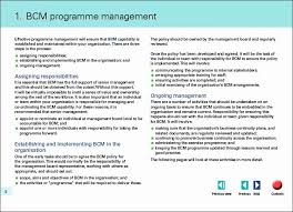 Business Contingency Plan Template Lovely Business Continuity Plan Template 9 Free W In 2020 Business Continuity Business Continuity Planning Business Contingency Plan