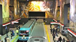 Universidad de santiago se ubica en primer lugar a nivel nacional del prestigioso índice nature en química. Estacion Universidad De Chile Santiago De Chile Chile Underground Travel