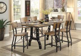 Also set sale alerts and shop exclusive offers only on shopstyle. Industrial Style Counter Height Dining Table With Chair Opt