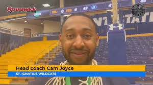 St. Ignatius coach Cam Joyce after their 46-43 D1 Regional Championship win  over Brunswick