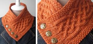 Continue to work pattern row until piece measures 22″ or until neck warmer is the desired length. Celtic Cable Knitted Neck Warmer Free Knitting Pattern