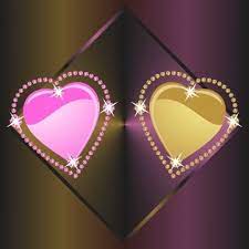 Elegant Pink And Golden Diamond Heart Heart Clipart Diamond Heart Pink Heart Png And Vector With Transparent Background For Free Download In 2021 Pink Heart Diamond Heart Diamond Vector