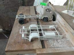 Bahan dasar triplek/kayu lapis stiker finishing pake clirr. Ayesha Pottery Miniatur Truk Skala 1 16 Naked Mode Facebook