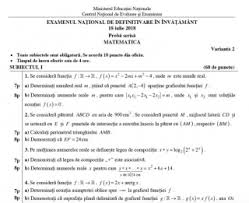 Ministerul educației a publicat normele după care se va susține examenul de definitivat în 2021. Subiecte Definitivat 2018 Subiectele È™i Baremele De La Examenul De Definitivat Au Fost Publicate Hotnews Mobile