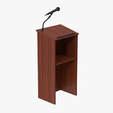Podium With Microphone 3d Model Ad Podium Microphone Model Podium 3d Model Design Trends