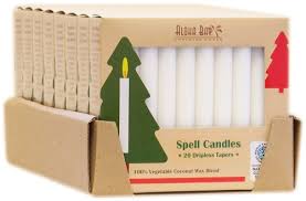 Spell Candles Fragrance Free Tapers Aloha Bay