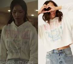 Due to technical issues, several links on the website are. All American Season 3 Episode 2 Layla S Beverley Hills Hoodie Shop Your Tv