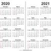 Latest, stylish & beautiful yearly 2021 printable calendar planners in high quality. 1