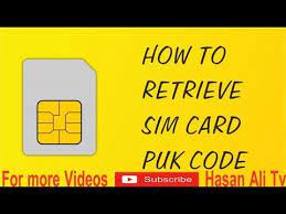 How To Find Pin Puk Code Of Any Sim Youtube