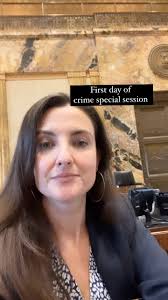 Day one of crime special session. We “read” bills in which is part of our  rules. We also “suspended” other rules so that the bills can go to  committee tomorrow. The governor gave a doom and gloom ...