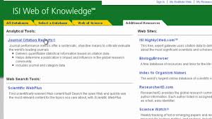 Web of science, part of @clarivate, is the world's largest @webofscience. Web Of Science Journal Impact Factors Youtube