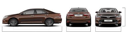 When i worked at the toyota dealer we regularly saw camrys with 250, 300, even 450k miles. Toyota Camry Dimensions