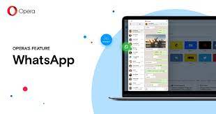 Download opera mini with whatsapp for pc. Whatsapp Im Desktop Browser Von Opera Opera