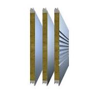 Buidling Exterior Wall Rock Wool Sandwich Panel With Pu Edge ...