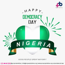 It is a day off for the general population, and schools and most businesses are closed. Project Pink Blue No Twitter Happy Democracy Day To Our Dear Country Nigeria And Fellow Nigerians We Pray You Continue To Enjoy The Benefits And Dividends Of Democracy Democracyday2020 Democracyday Chokecancer Https T Co Lobstxhhrd
