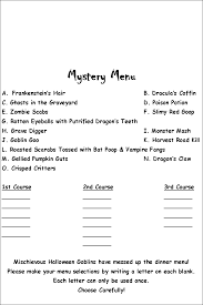 Get the hallowene food labels printables in the mystery dinner party kit here. 13 Mystery Dinners Ideas Mystery Dinner Mystery Dinner Party Mystery