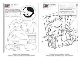 How to pray in color using praying in color for kids book. Coloring Page Pray A Way God Heals My Wonder Studio