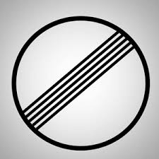 Panneau de signalisation en aluminium avec un profilé triple bord et des rails de fixation en aluminium. Petit Plaisir Simple Autobahn A Vitesse Illimitee Miss 280ch