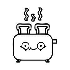 Dessin De Grille Pain Illustration De Vecteur Illustration Du Dessin 50511512