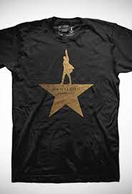 Hamilton The Broadway Musical Gold Star Show Tee Hamilton Shirt Hamilton Merchandise Musicals