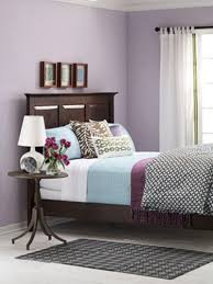 Purple Bedroom With Brown Furniture Until My White King Set Is Ready Restful Bedrooms Plum Bedroom Purple Bedrooms