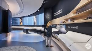 Brand Space Markenraum Mercedes Benz Museum Dan Pearlman Showroom Interior Design Showroom Design Museum Exhibition Design