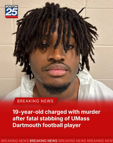 Providence police say that 19-year-old Chukuwnonso Uzoma-eze has been  charged with murder following an overnight confrontation with two UMass  Dartmouth Football players. For more details, visit the link in our bio.