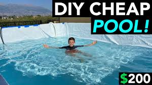Intex ultra xtr 24' x 52 frame pool set review. Diy Swimming Pool 9 X 14 Easy Cheap Youtube