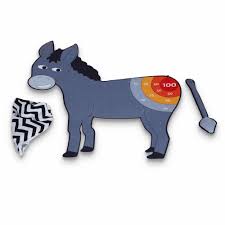 Ponle la cola al burro. Juego De Poner La Cola Al Burro Mister Miss Party