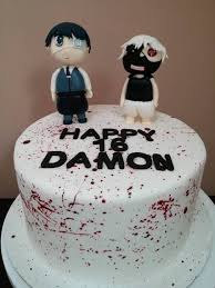Tokyo Ghoul Cake Anime Cake Custom Birthday Cakes Cake