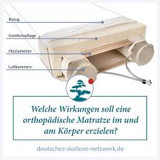 Zudem gehören sie eher ins höherpreisige sortiment. Welche Wirkung Soll Eine Orthopadische Matratze Erzielen Deutsches Skoliose Netzwerk