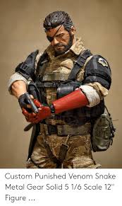Download files and build them with your 3d printer, laser cutter, or cnc. Custom Punished Venom Snake Metal Gear Solid 5 16 Scale 12 Figure Snake Meme On Me Me