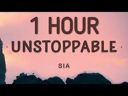 It was released as the album's final promotional single on 21 january 2016. Sia Unstoppable Lyrics 1 Hour Youtube