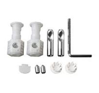 Boulons de fixation de toilettes suspendues au mur, vis de ...
