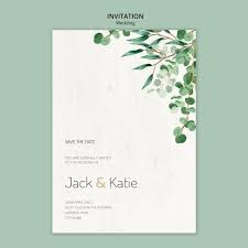 These templates can be downloaded for free, so make use of these examples today and write your own personal and impressive formal invitation template. Download Invitation Template For Wedding With Leaves For Free In 2021 Invitation Template Wedding Invitation Posters Elegant Wedding Invitation Card