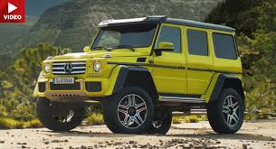Go Explore With T Rex Mercedes Benz G 550 4x4 Is Coming To The Us Mercedesblog