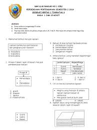 Peta taburan sumber mineral di malaysia. Kertas Peperiksaan Geografi Tingkatan 4 Kertas 1