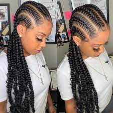 Long Hair Braid Hairstyles Howtobraidhair Braided Hairstyles Feed In Braids Hairstyles Braids For Long Hair