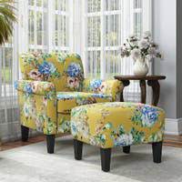 Create an inviting atmosphere with new living room chairs. Chair Ottoman Sets Living Room Chairs Shop Online At Overstock
