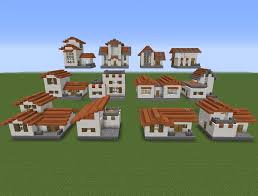 Easy minecraft building system with 5x5 house. 12 House Designs X 2 Building Styles 24 Unique Houses Minecraft Blueprints Minecraft Houses Minecraft