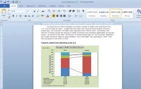 Using Charts With Microsoft Word And Microsoft Powerpoint