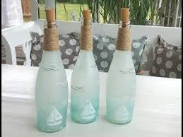 Flaschenlicht Diy Beleuchtete Flasche Mit Gonis Einfach Und Kreativ Youtube Flaschenlicht Flaschen Dekoration Flaschen Dekorieren