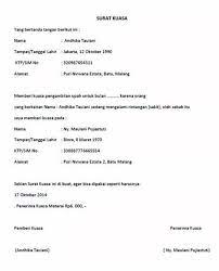 Surat kuasa memiliki ciri yang membedakan secara spesifik dengan surat. 16 Contoh Surat Kuasa Pengambilan Gaji Paling Lengkap Contoh Surat