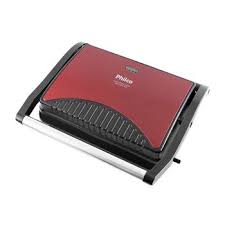 Sanduicheira E Grill Philco Press Inox Red 1200w Philco