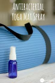 Make Your Own Antibacterial Yoga Mat Spray Yoga Mat Spray Diy Yoga Yoga Mats Best