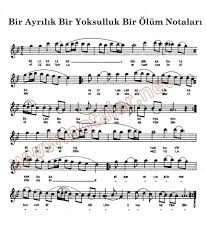 Notalar Adli Kullanicinin Http Www Notalar Net Panosundaki Pin Sarkilar Flut Muzik Notalari